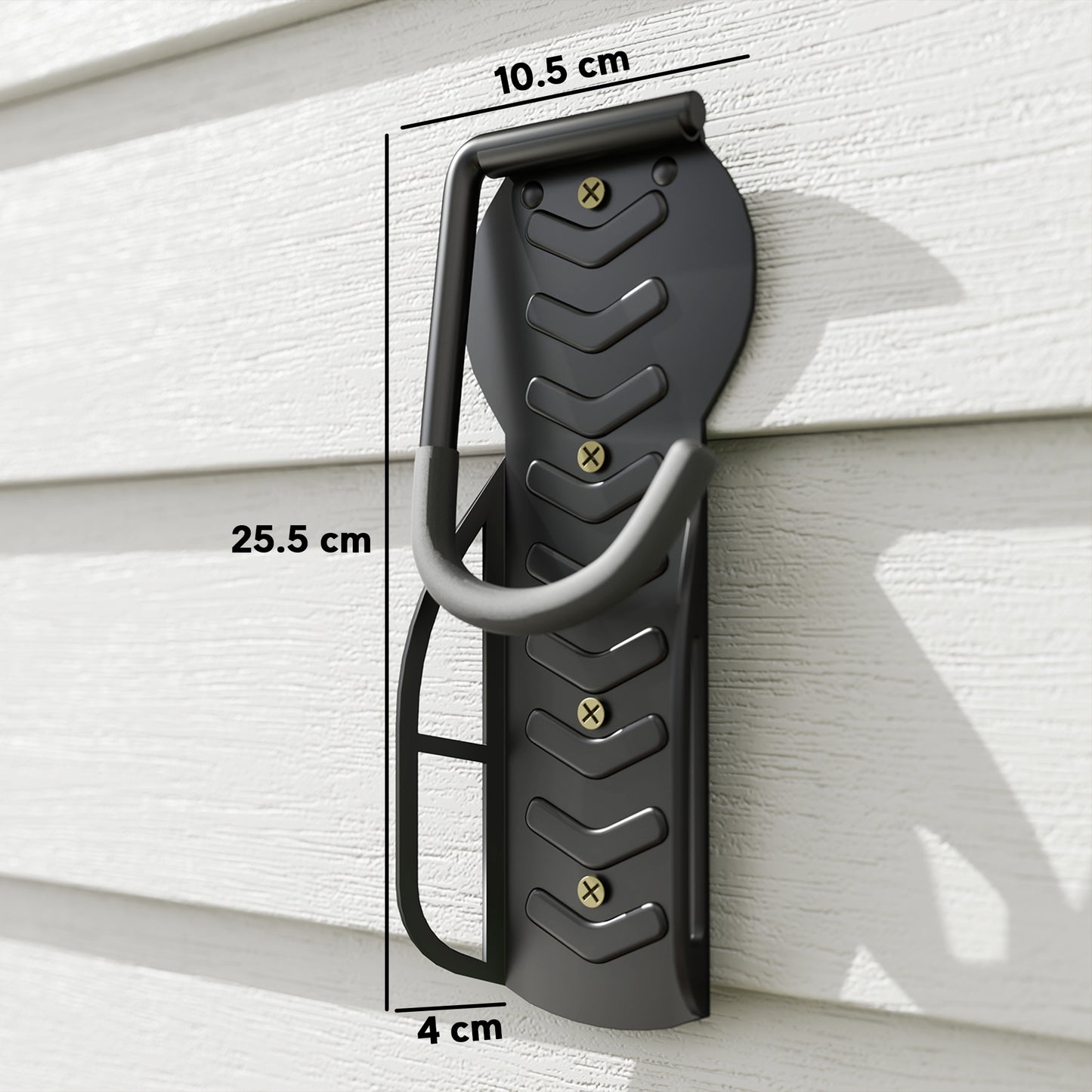 SPORTNOW 4 Pack Bike Rack, Wall Mounted Bike Hooks for Garage
