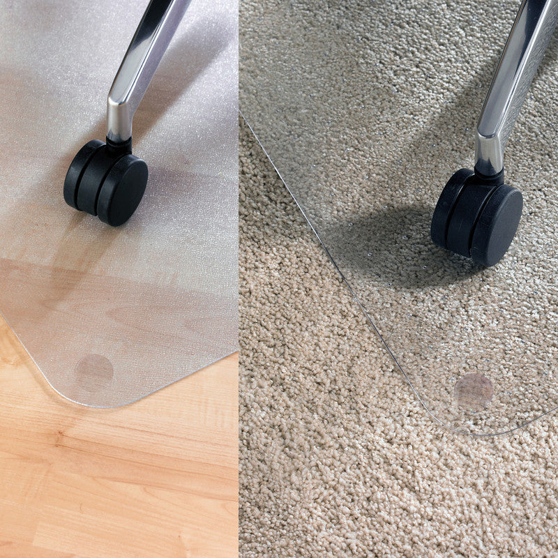Cleartex Unomat Anti-Slip Rectangular Polycarbonate Chair Mat