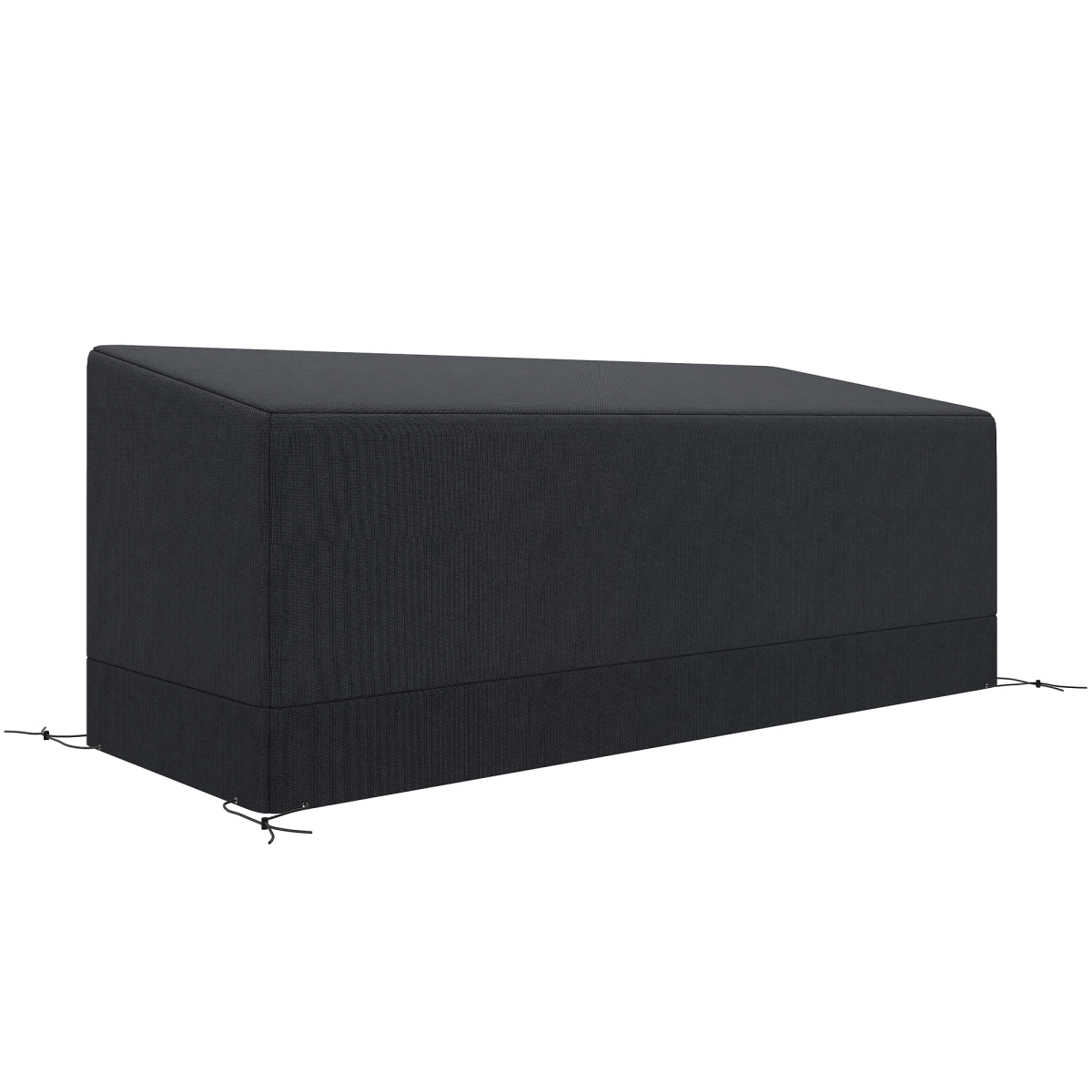 Outsunny 190x72x76cm Rectangular Patio Furniture Cover for Chairs