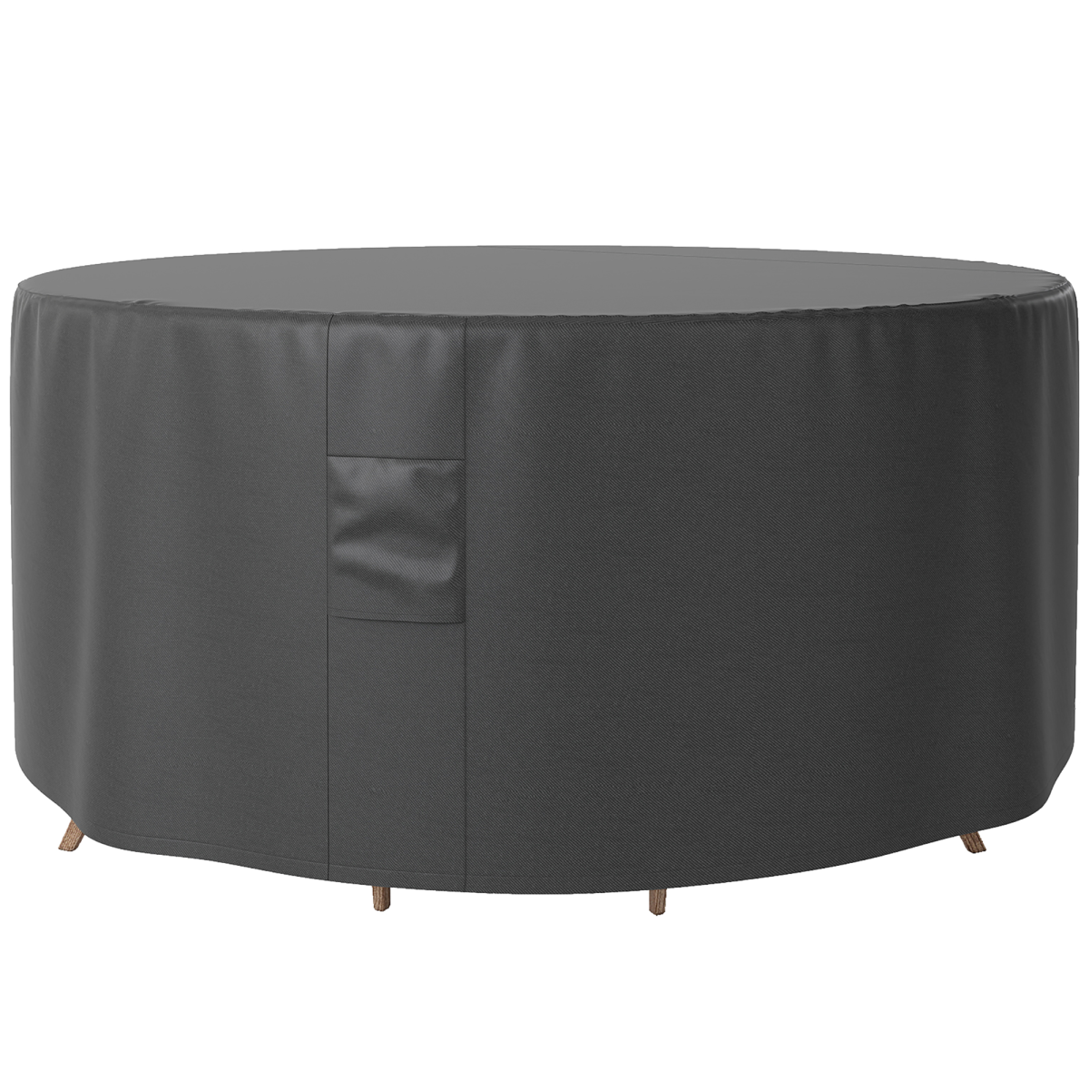 Outsunny Large Outdoor Set Round Cover Garden Furniture Waterproof
