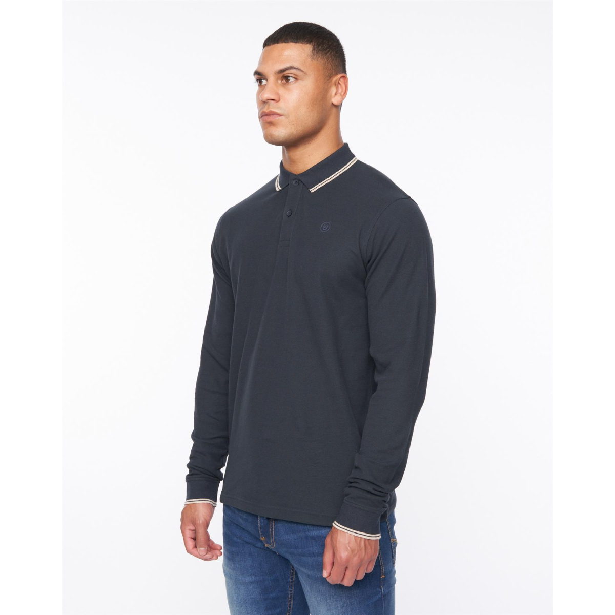 Roxberry Long Sleeve Polo Navy