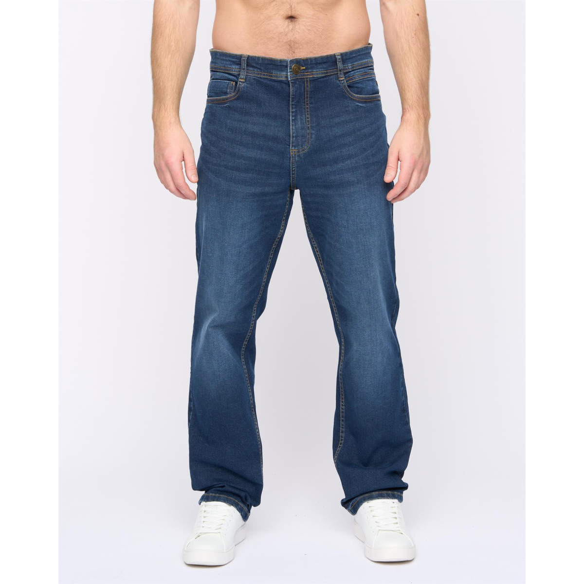 Rushawn Relaxed Fit Jeans Mid Wash
