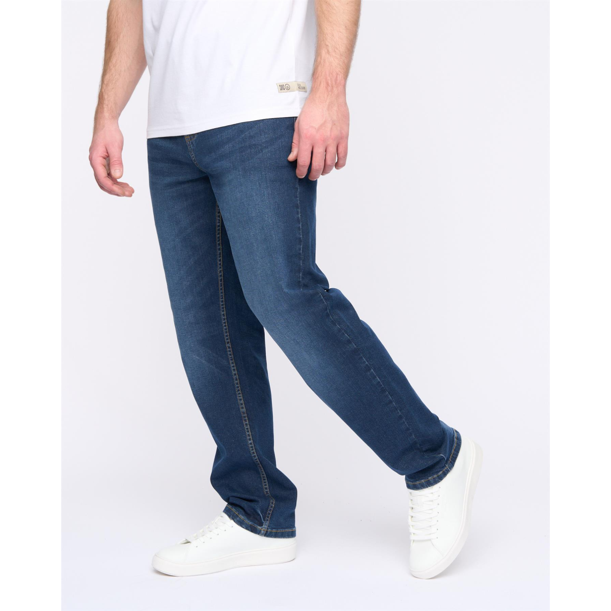 Rushawn Relaxed Fit Jeans Mid Wash