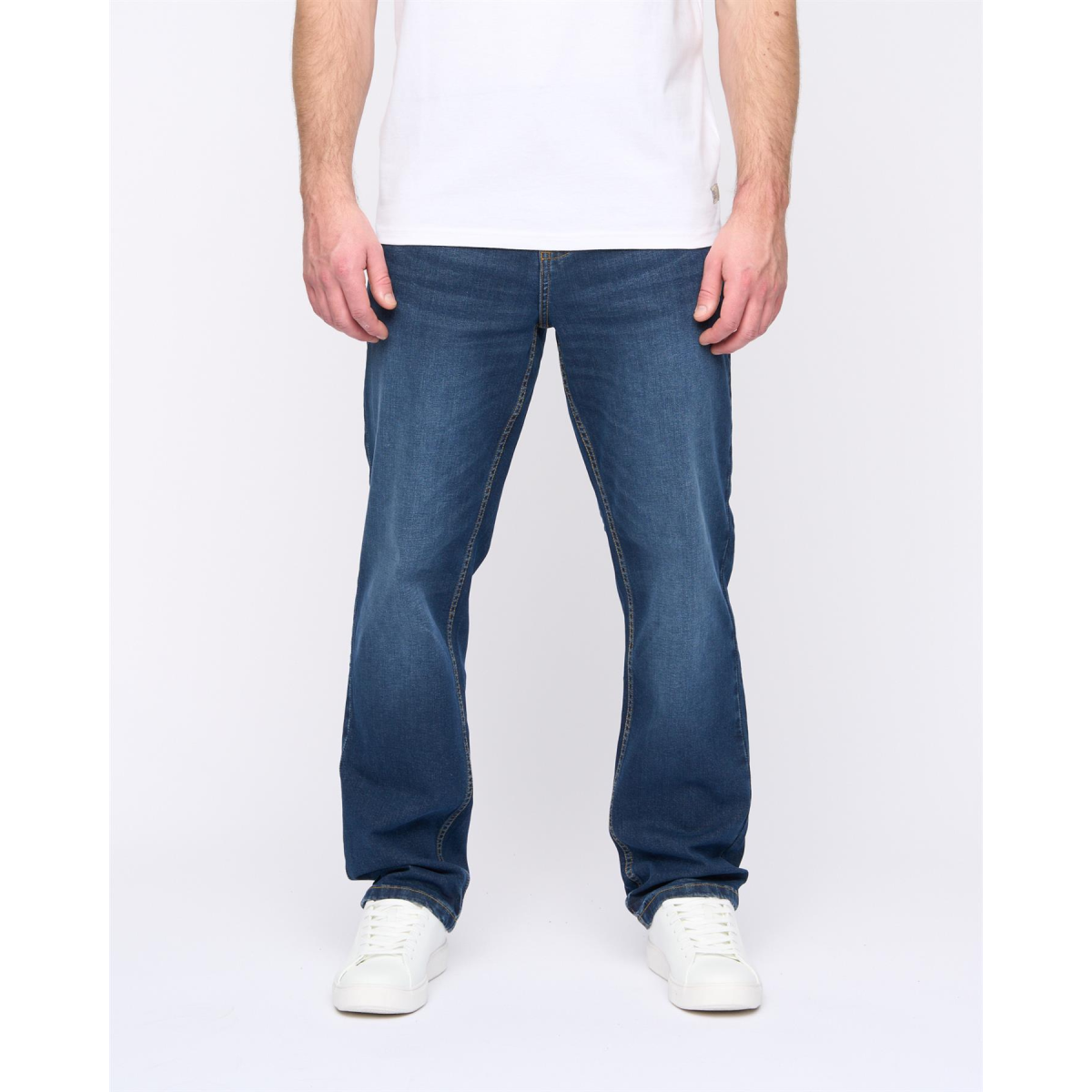 Rushawn Relaxed Fit Jeans Mid Wash
