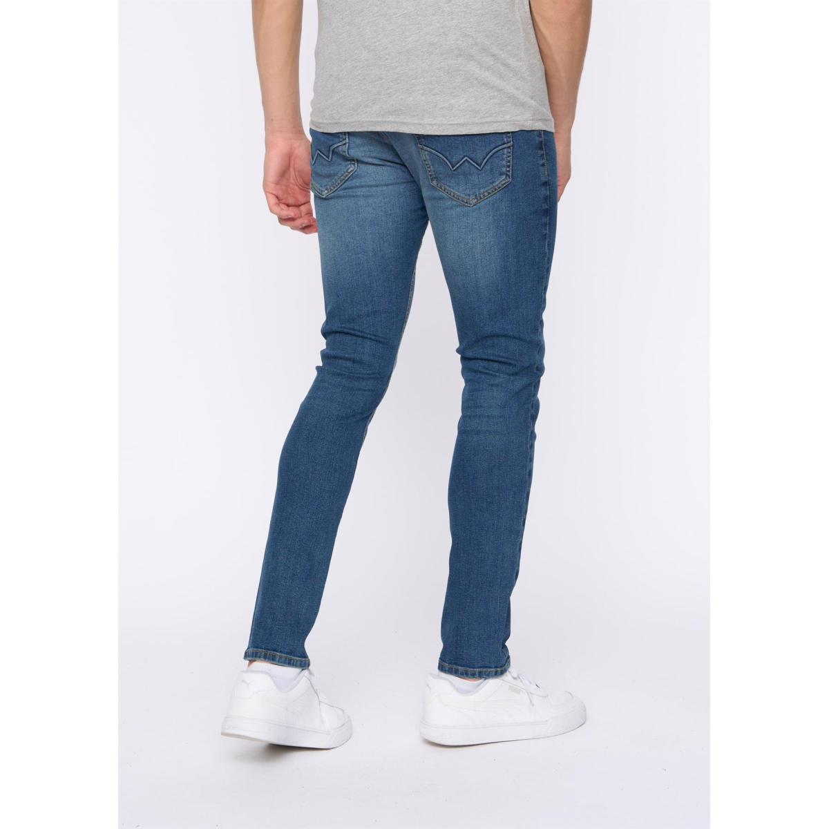 Overburg Tapered Jeans Mid Wash