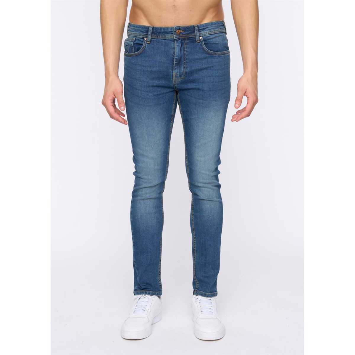 Overburg Tapered Jeans Mid Wash
