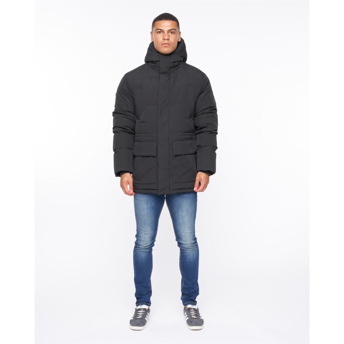 Fletchley Puffer Jacket Black