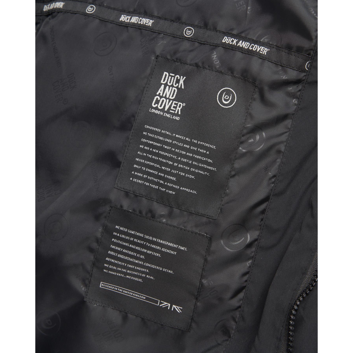 Fletchley Puffer Jacket Black