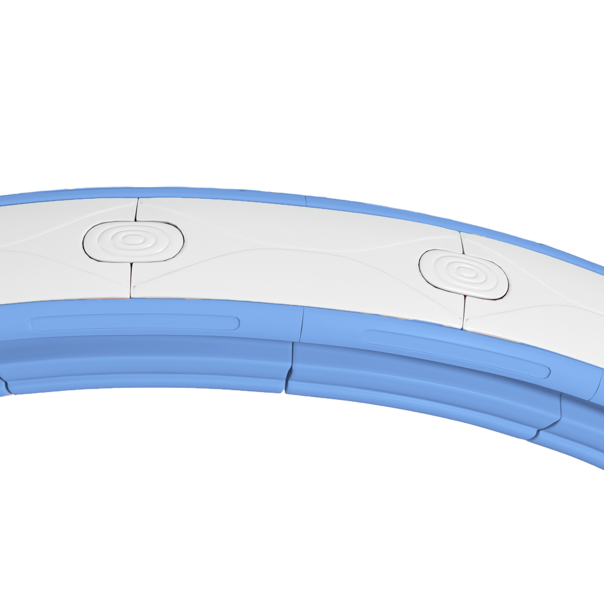 SPORTNOW Smart Weighted Hula Hoop with 16 Detachable Knots