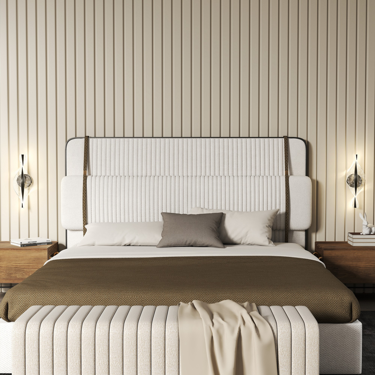 HOMCOM Led Wall Lamp 2 Pack, Modern Indoor Spiral Wall Light