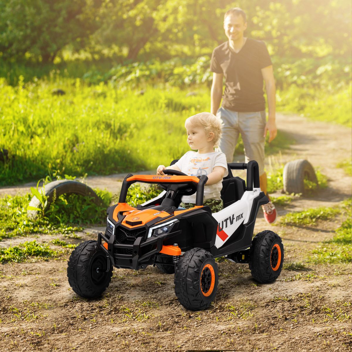 AIYAPLAY Kids Electric Car with Remote Control for Ages 3-5 Years