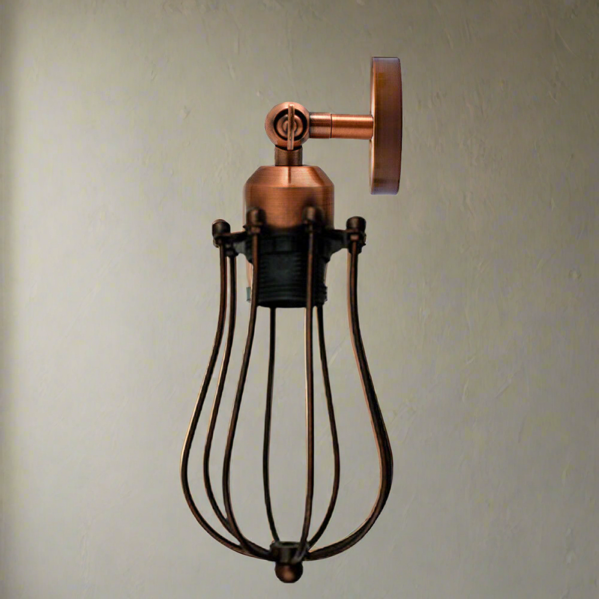 Industrial Wall Lights with Cage Shade Retro Wall Lamp ~2839