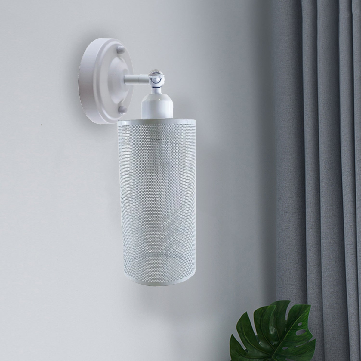 White Vintage Retro Wall Sconce Adjustable E27 Indoor Wall Light ~1231