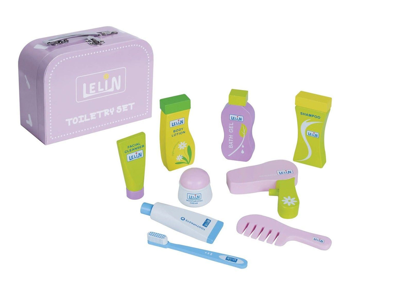 LELIN TOILETRY SET 9PCS - L50036 (DNB)