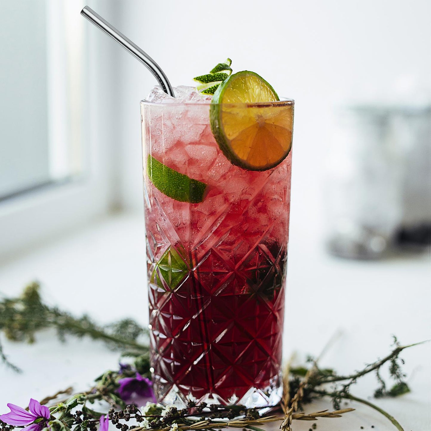VINSANI STAINLESS STEEL STRAWS 0009023