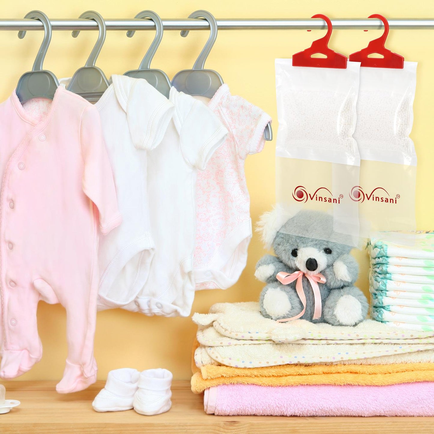 VINSANI 12PC HANG DEHUMIDIFIER BAG