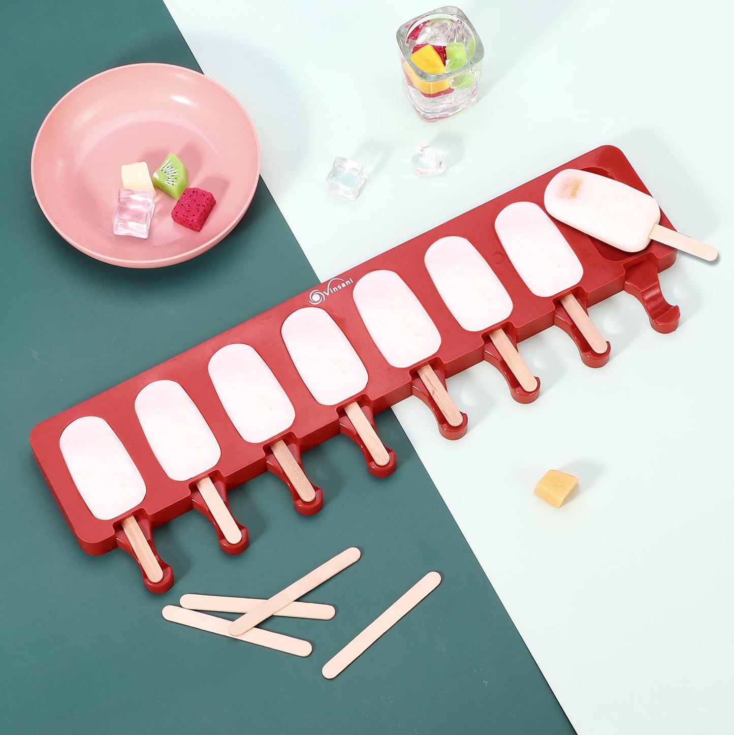 VINSANI 8 CAVITY ICE LOLLY MAKER 0000366