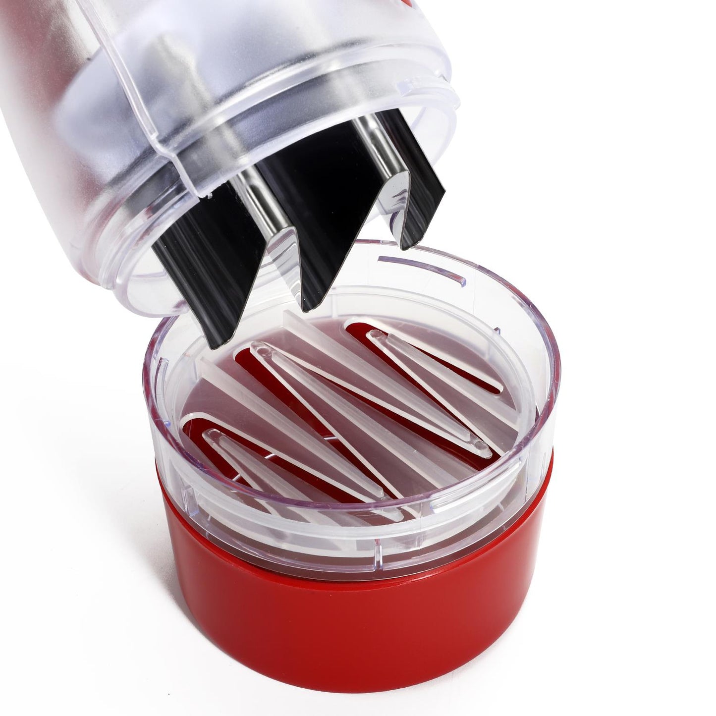 VINSANI RED/WHITE ONION CHOPPER 7356