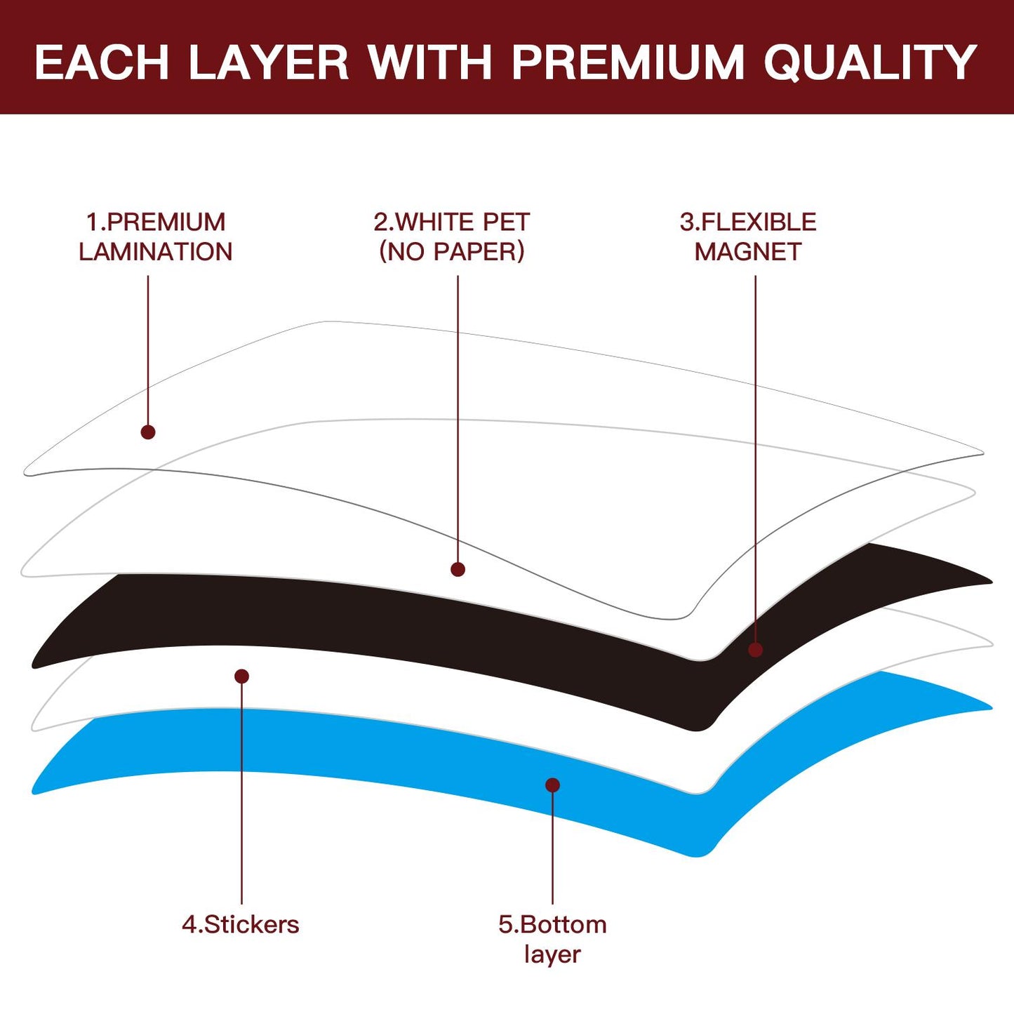 Vinsani 450x600 Whiteboard w/ 4 Markers and Eraser 0000143