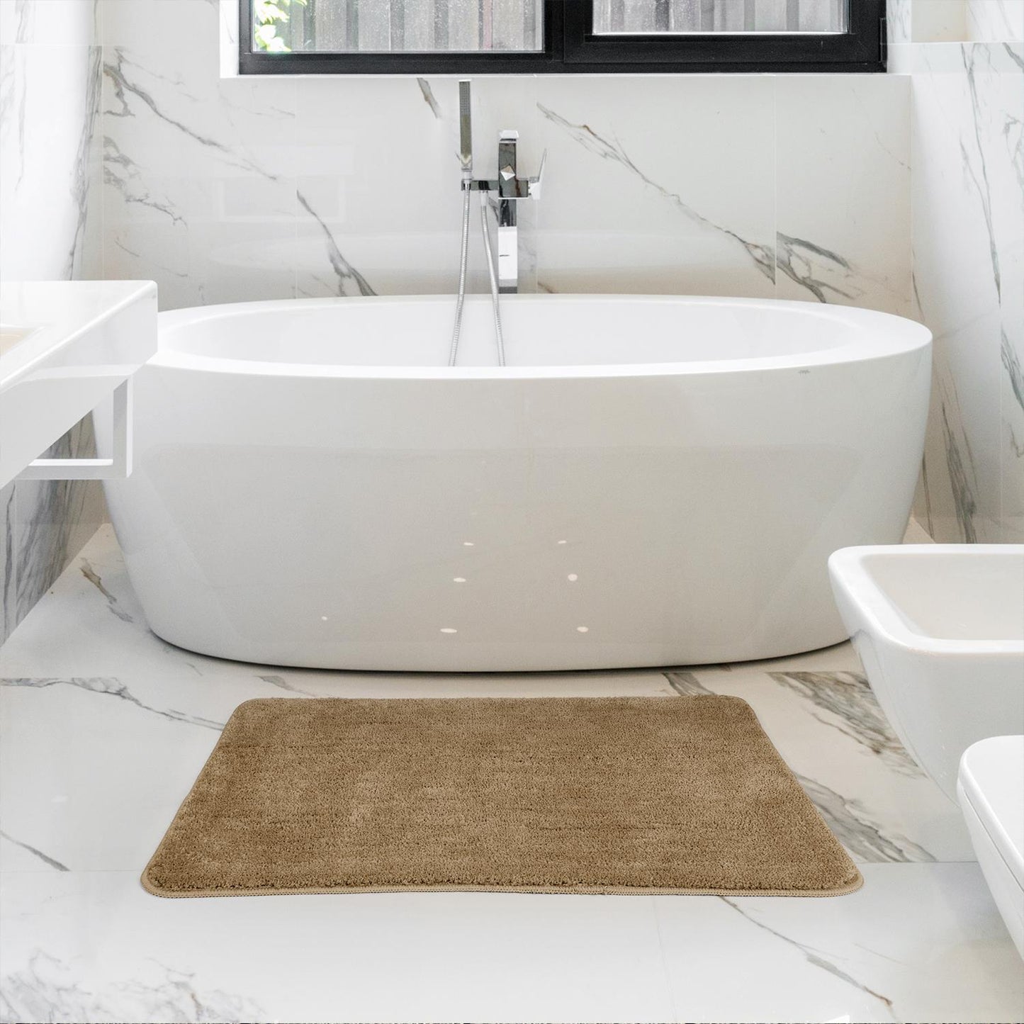 VINSANI BATH MAT 50X80cm BEIGE 1010161