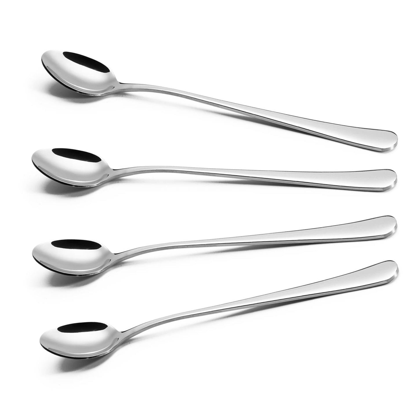 Vinsani 8pcs SS Long Handle Latte Spoons 0000259