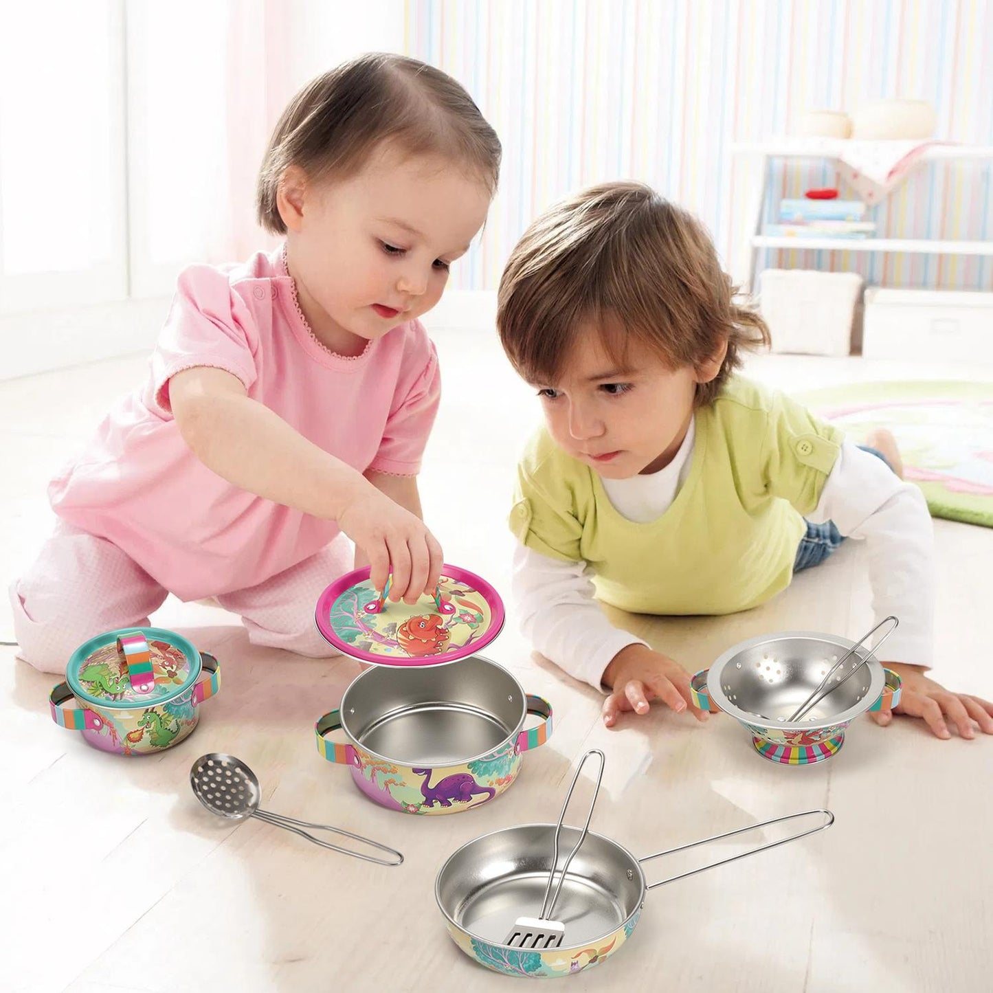 SOKA KITCHENWARE SET - DINOSAUR  0000351