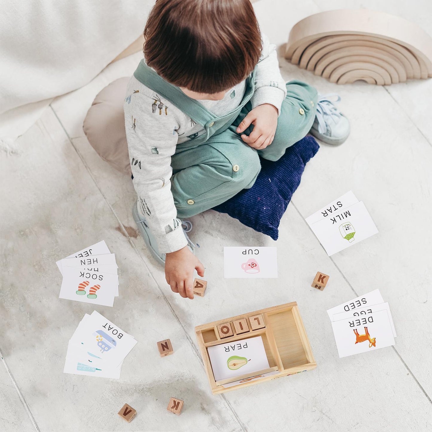 SOKA Wooden Spelling Game 0000274