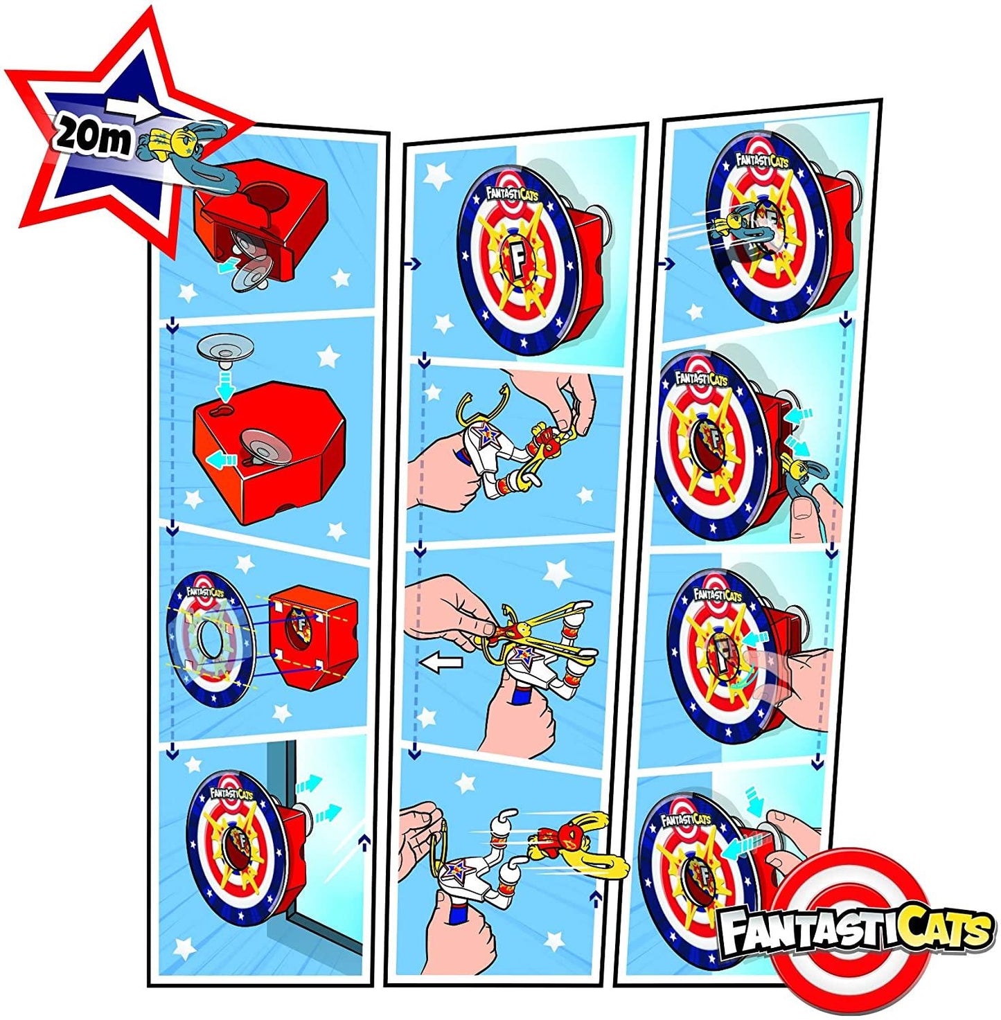 Fantasticats Super Duel Target Set