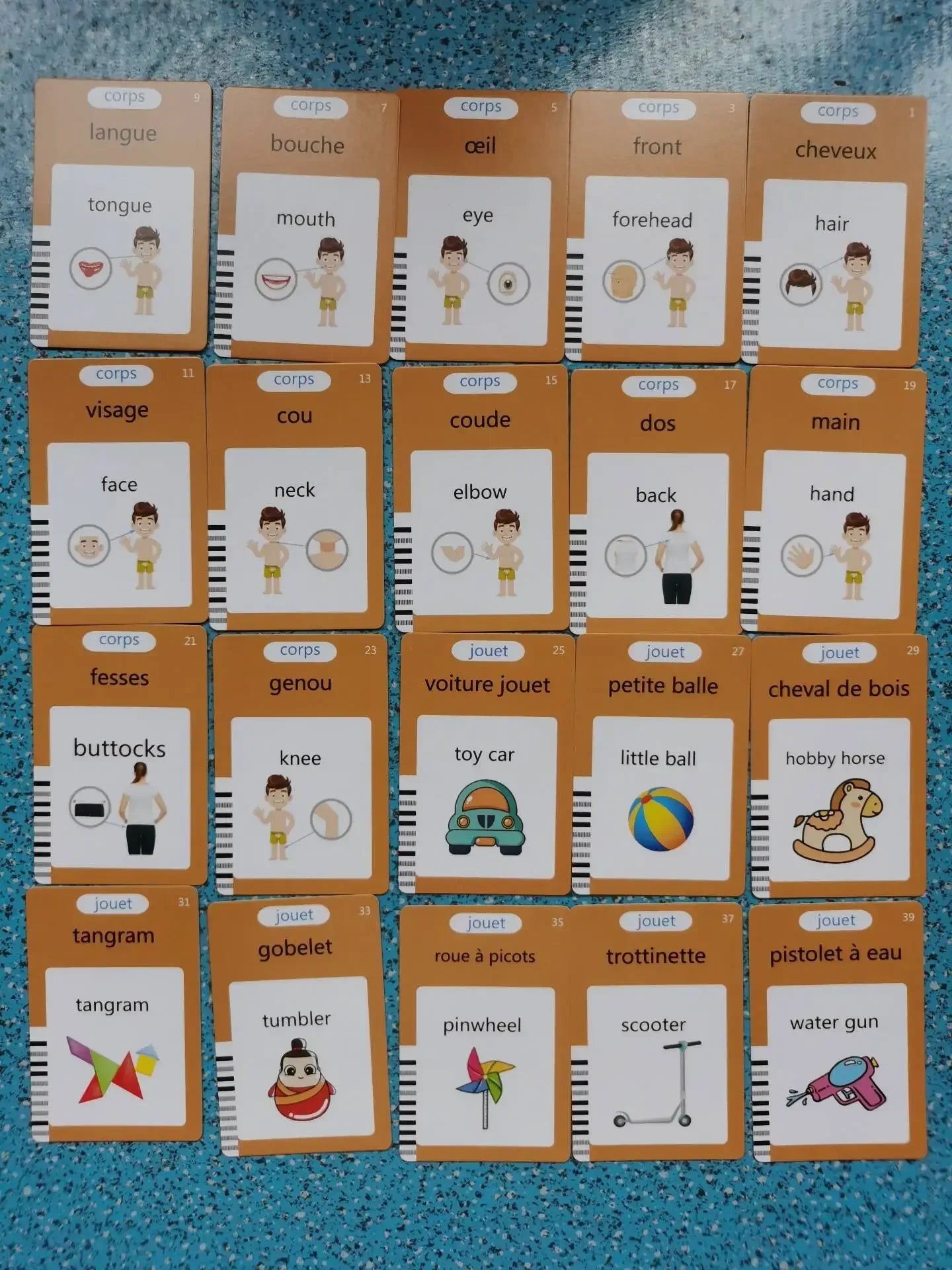 Kids Talking Flash Cards Learning Machine - Interactive Language Learning Toy for English, Spanish, French & German | Educational Audio Book for Toddlers & Kindergarten