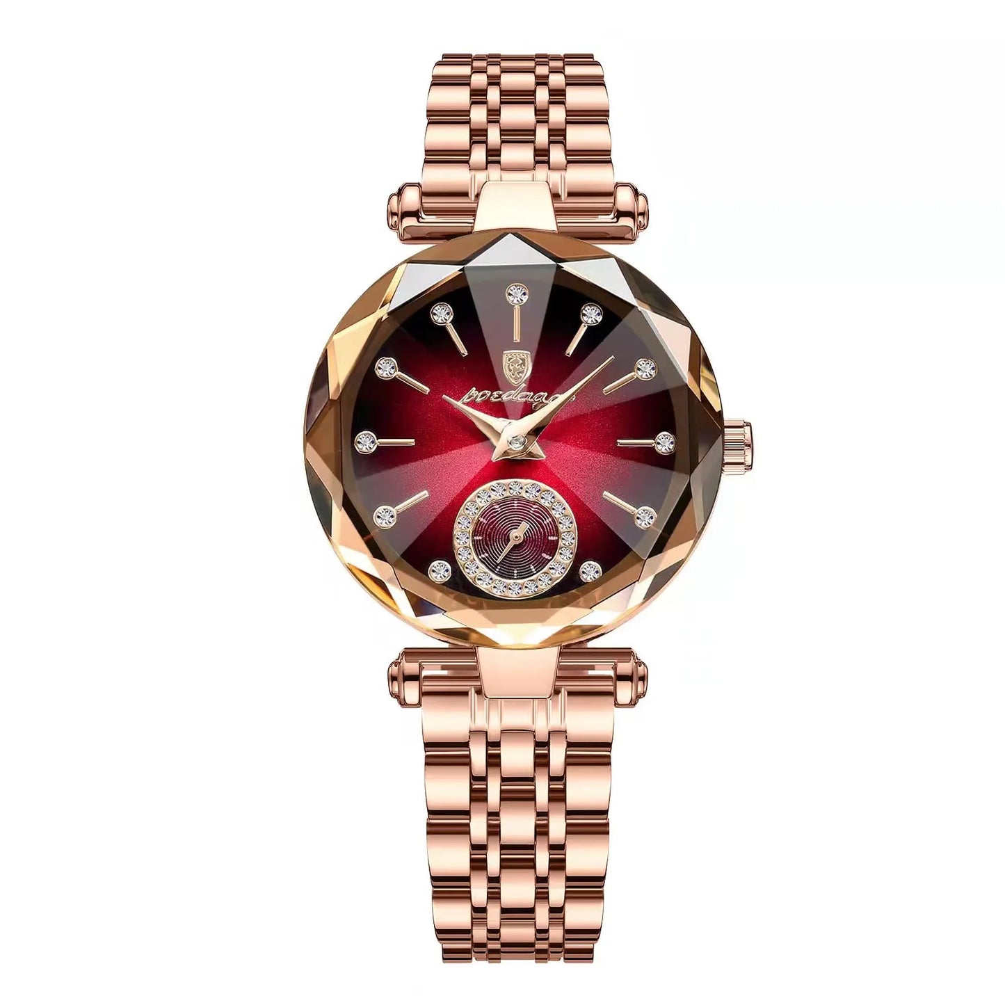 Luxury Elegant Ladies Wristwatch Waterproof Stainless Steel Watch for Woman Simple Casual Dress Women's Quartz Watches