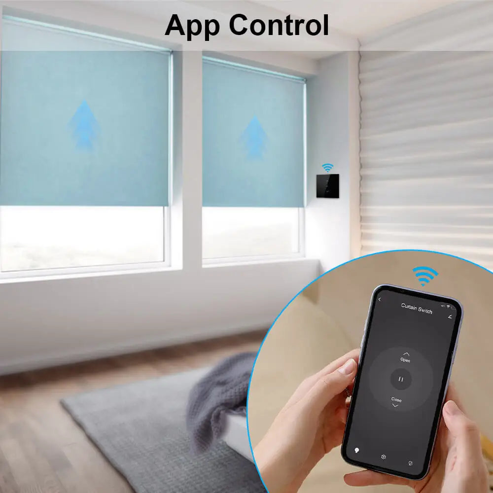 Smart Life WiFi Curtains Blinds Switch Roller Shutters Motor Switch