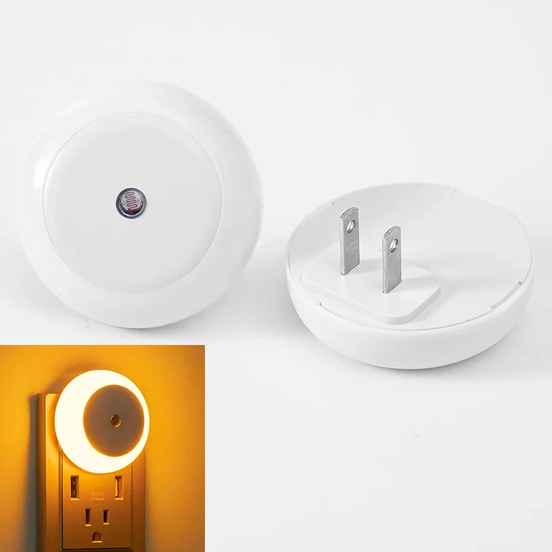 Light Sensor LED Night Light EU/US