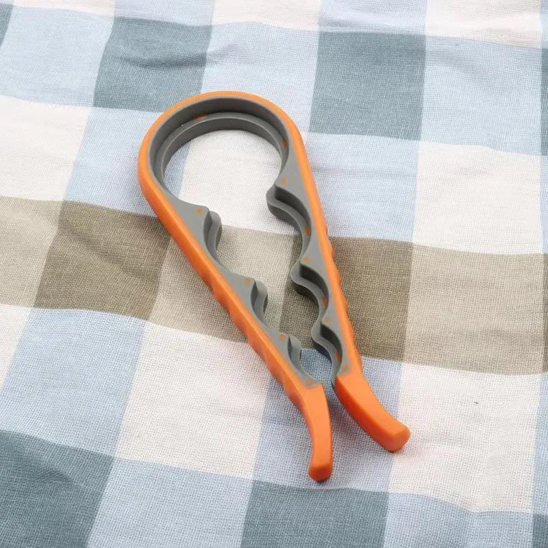 Four-in-One Bottle Opener Kitchen Multi-Functional Can Openers Cans Bottle Opener Non-Slip Labor-Saving Twist Bottle Lid Opener