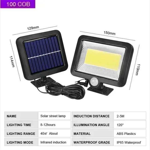 Motion Sensor Solar light Waterproof
