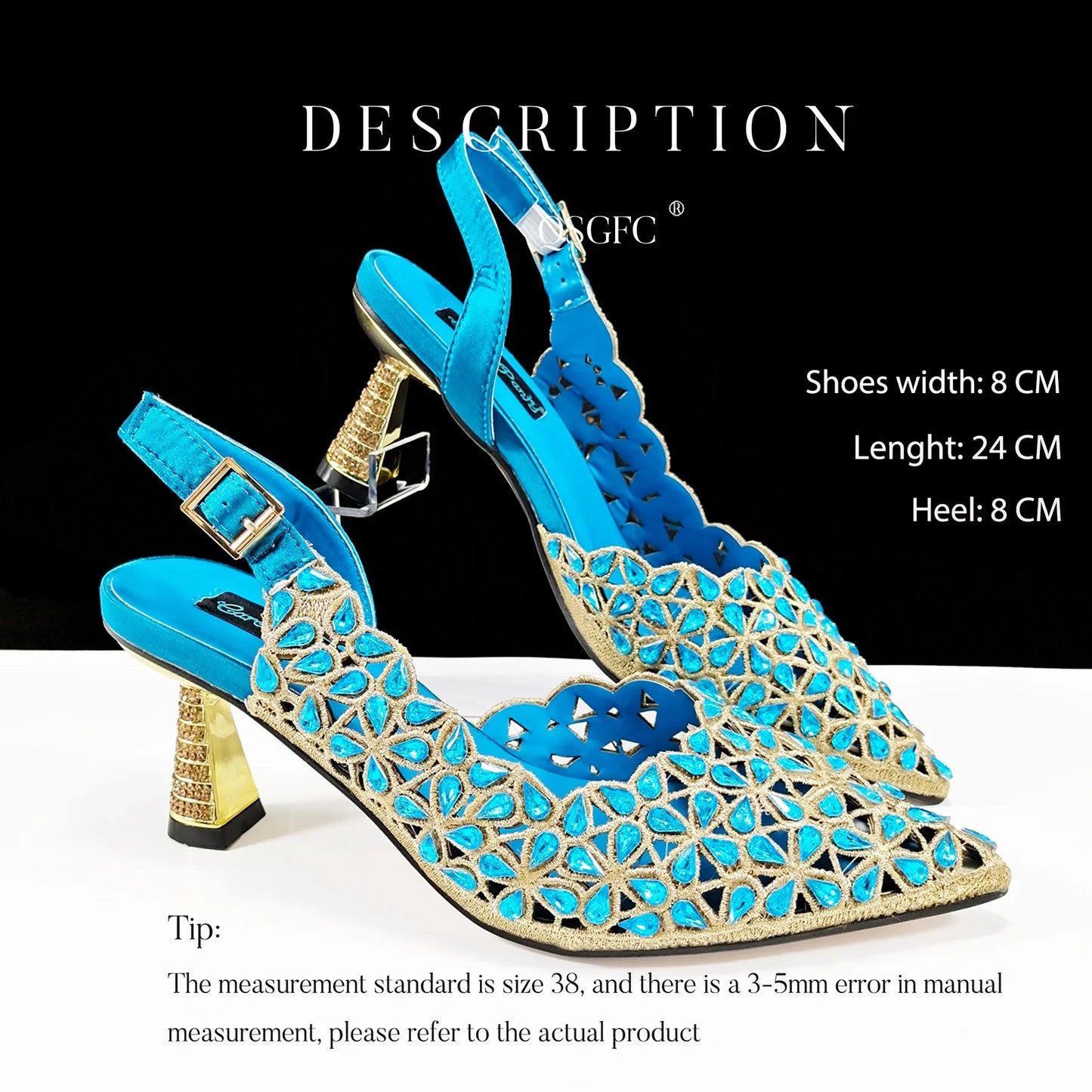 QSGFC New Shoes and Bags Matching Set 2024 Nigerian Women Heel Party for Women Fuchsia Colour Italian Design Wedding INS Design