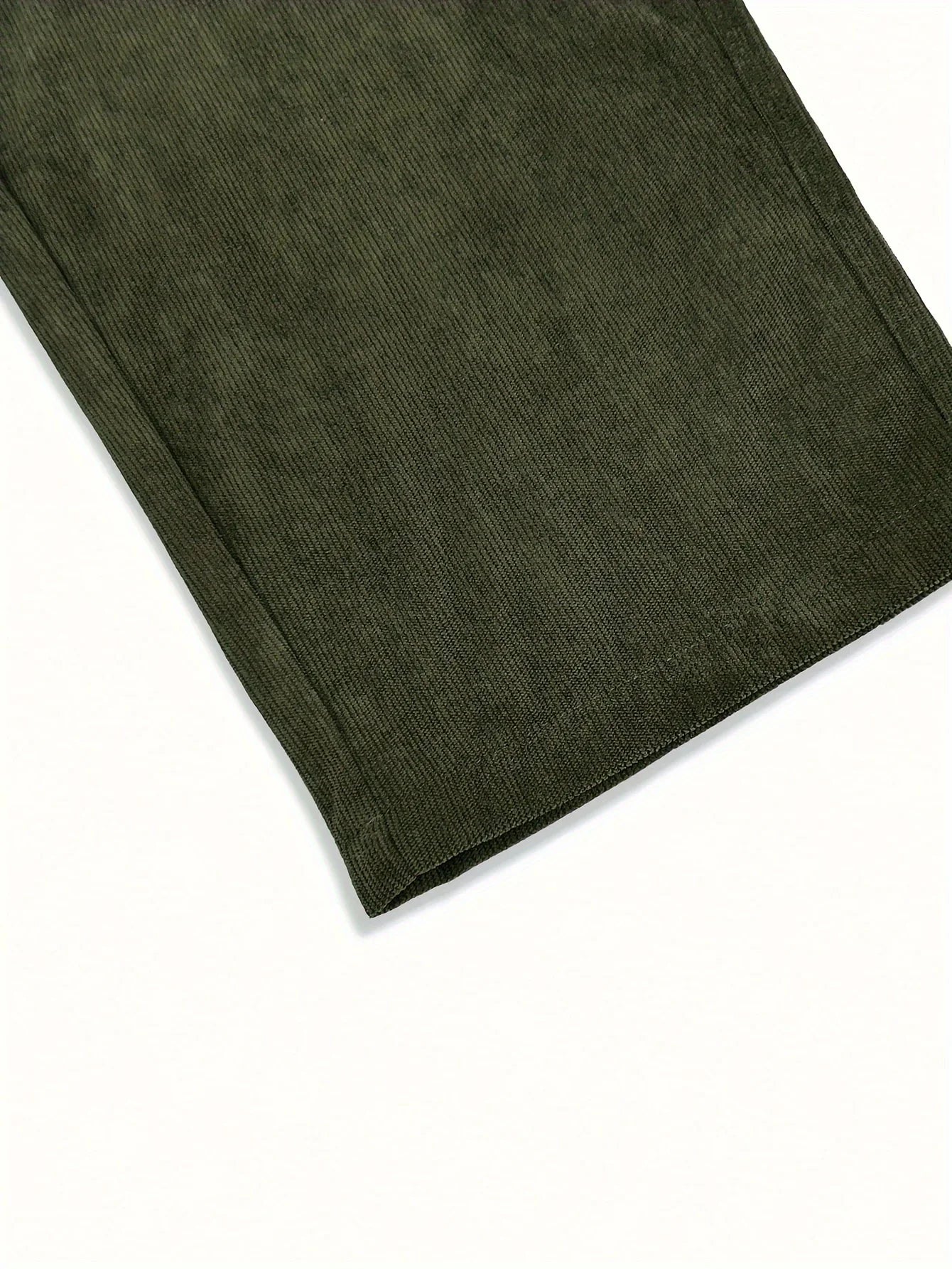 Men’s Corduroy Loose Fit Pants – Elastic Waist