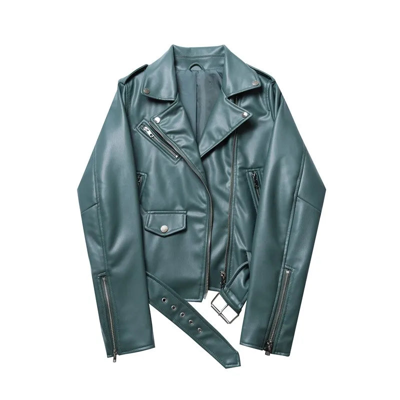 Women Faux leather Jacket
