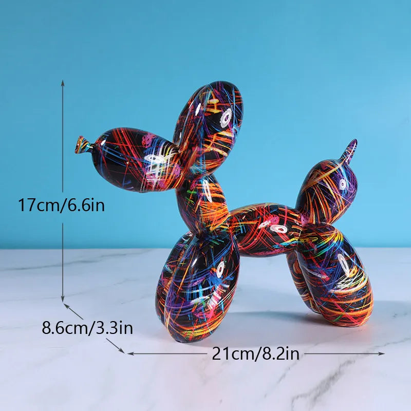 Nordic Balloon Dog Figurines
