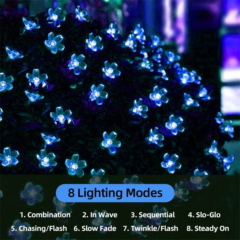 Solar Garden Light Flower Outdoor Solar
