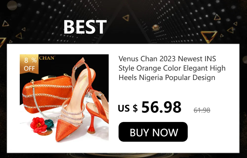 Venus Chan 2023 Yellow Classy Bowknot Pointed Toe Women's Shoes High Heel Elegant Sandals Shallow Mouth Shoes Bag Set Women