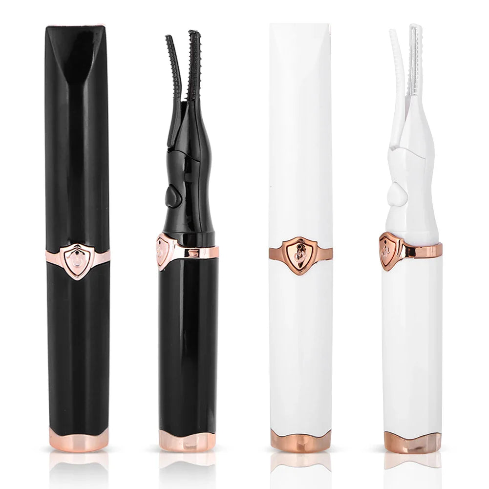 Portable Eyelash Curler USB Rechargeable Quick Heating Natural Curl Eyelash Curler for Quick Natural Curling Eye Lashes