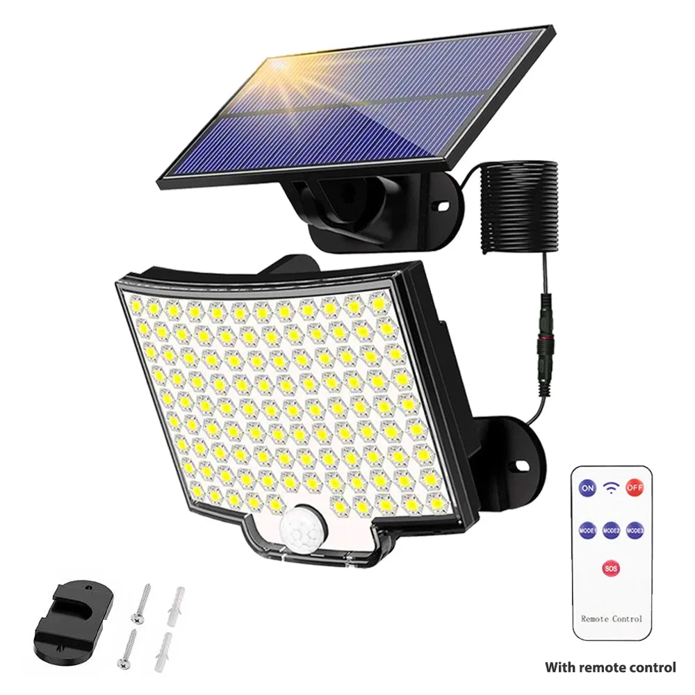 LED Solar Light Outdoor Waterproof with Motion Sensor