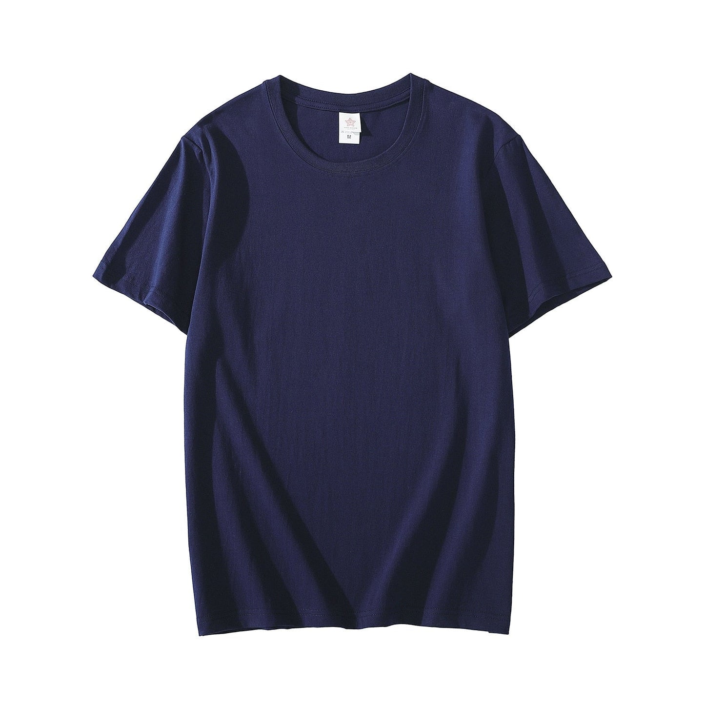 Cotton Men T-shirt Short-sleeve Man T shirt Short Sleeve Pure Color