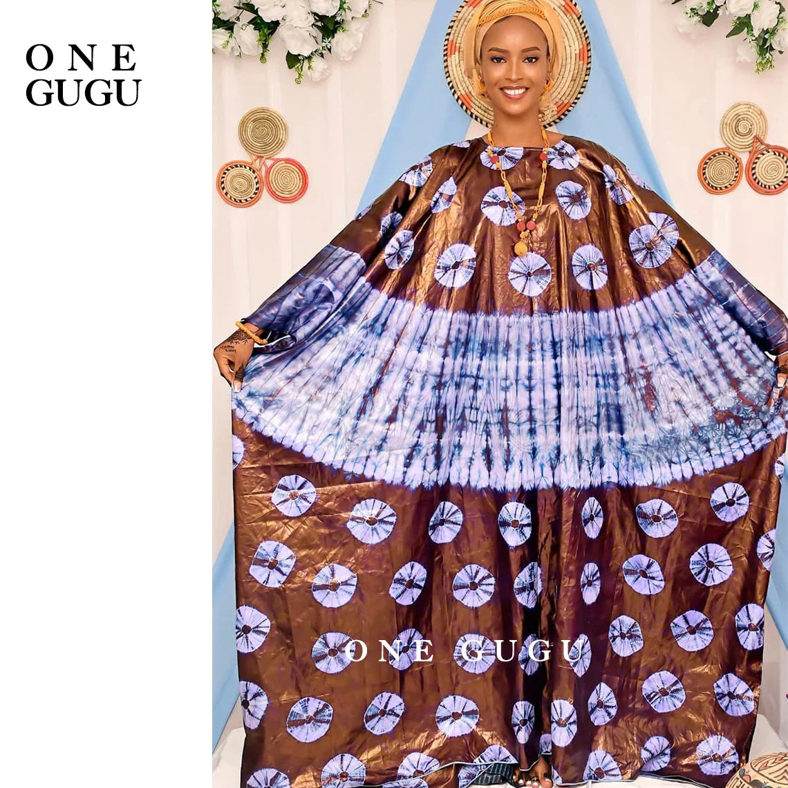 First Quality Printed African Traditional Dashiki Basin Wedding Dress Origianl Nigeria Bazin Riche Boubou Perfume Gown Long Robe