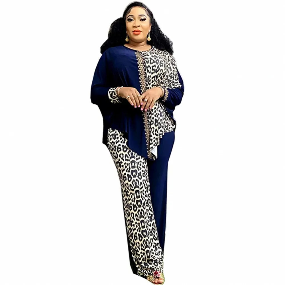 Women's Two Sets Dashiki African Dress