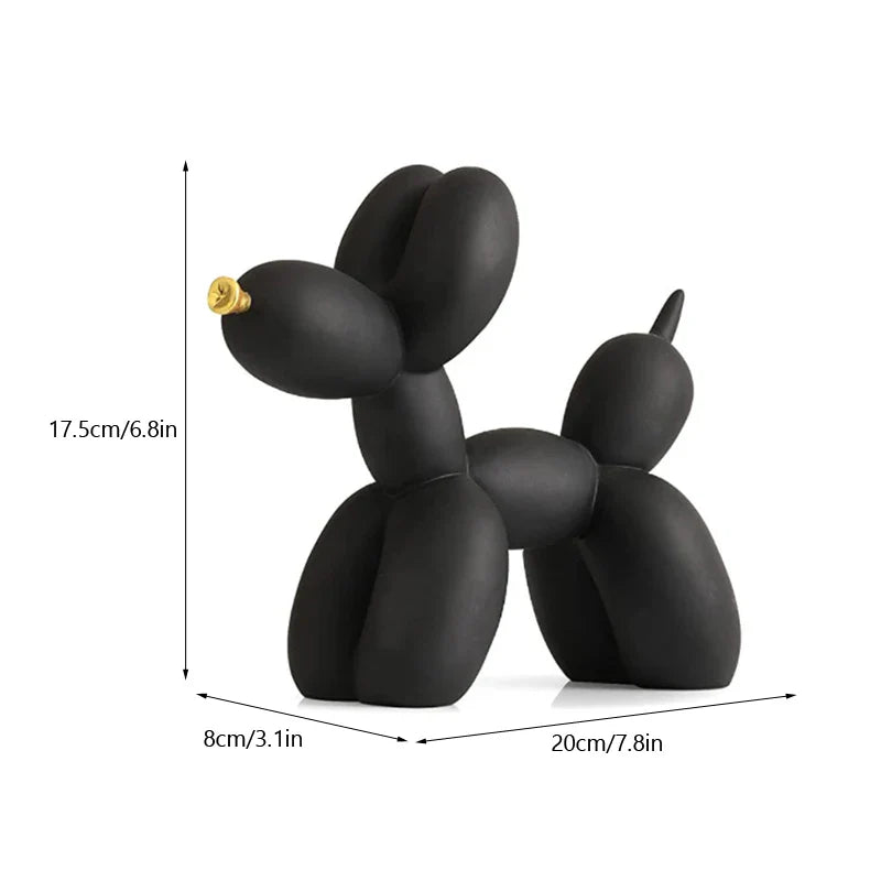 Nordic Balloon Dog Figurines