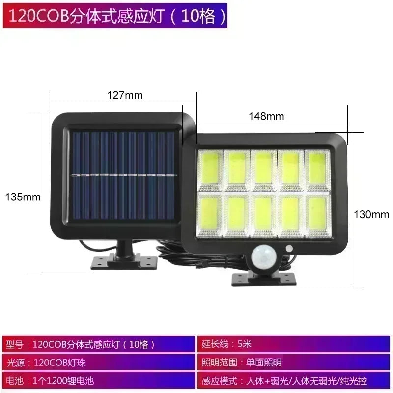 Motion Sensor Solar light Waterproof