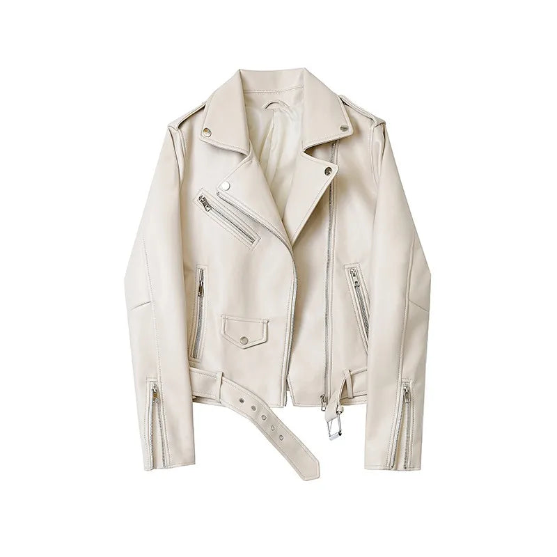 Women Faux leather Jacket