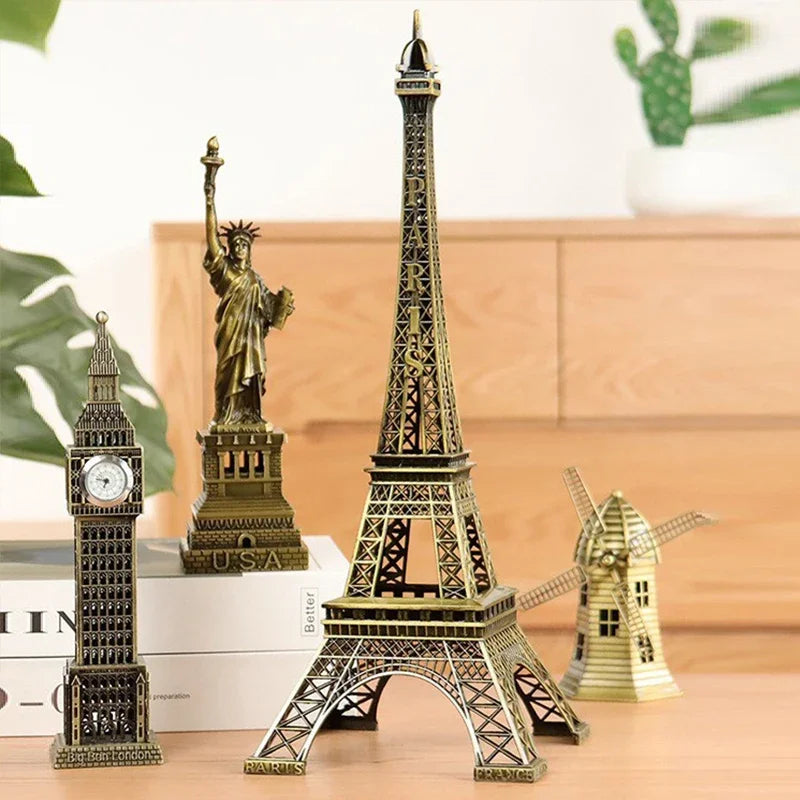 Bronze Paris Eiffel Tower Metal Crafts