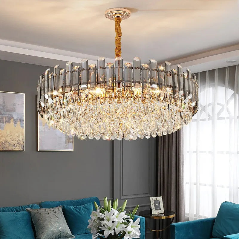 Modern Luxury Crystal Led Pendant Lights